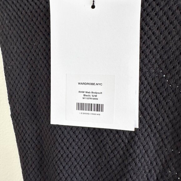 WARDROBE.NYC - Web Fishnet Bodysuit - Picture 4 of 6